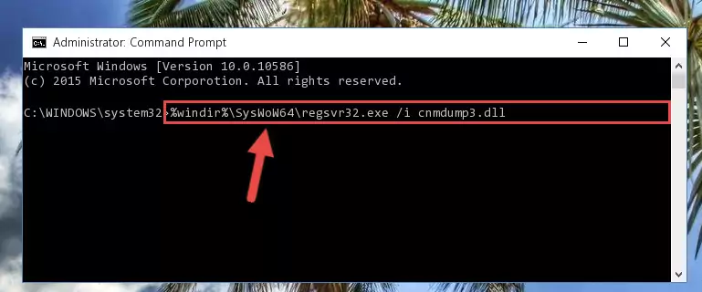 Uninstalling the Cnmdump3.dll file's problematic registry from Regedit (for 64 Bit)