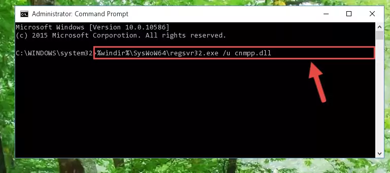 Creating a clean registry for the Cnmpp.dll library (for 64 Bit)