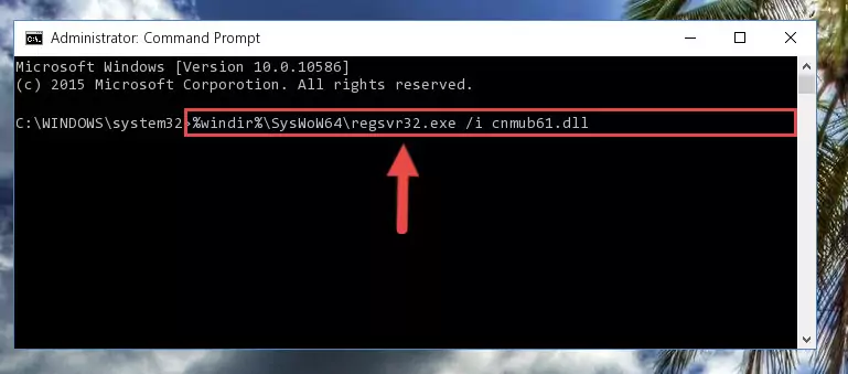 Uninstalling the Cnmub61.dll file's problematic registry from Regedit (for 64 Bit)