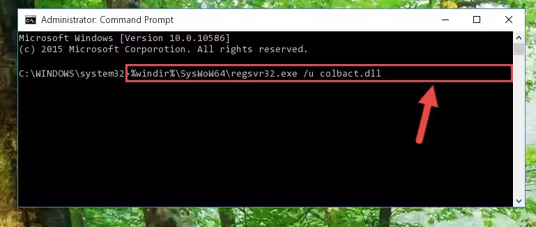 Creating a clean registry for the Colbact.dll library (for 64 Bit)