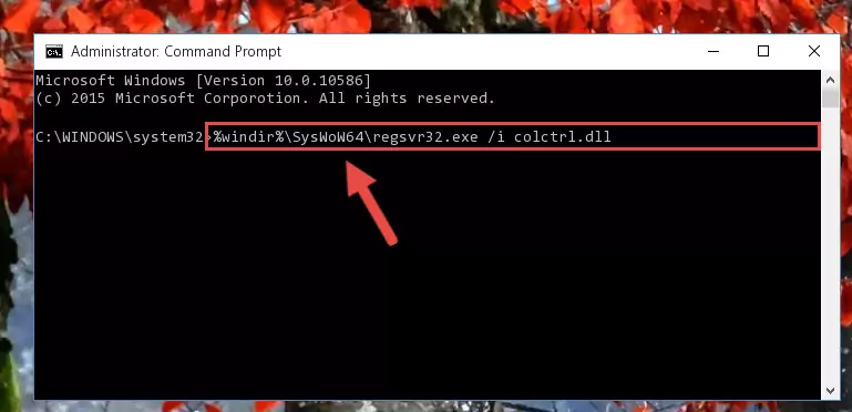 Uninstalling the Colctrl.dll file's problematic registry from Regedit (for 64 Bit)