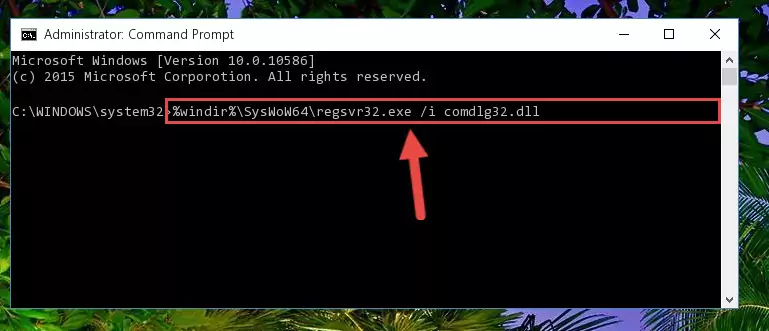 Deleting the Comdlg32.dll file's problematic registry in the Windows Registry Editor