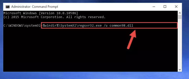 Making a clean registry for the Common98.dll file in Regedit (Windows Registry Editor)