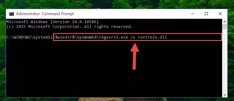 Creating a clean registry for the Controls.dll file (for 64 Bit)