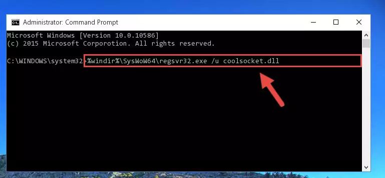 Creating a clean registry for the Coolsocket.dll file (for 64 Bit)