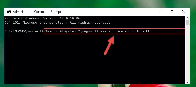 Extracting the Core_rl_xlib_.dll library