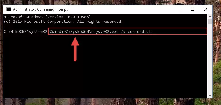 Making a clean registry for the Cosmord.dll file in Regedit (Windows Registry Editor)