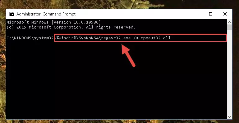 Creating a clean registry for the Cpeaut32.dll file (for 64 Bit)