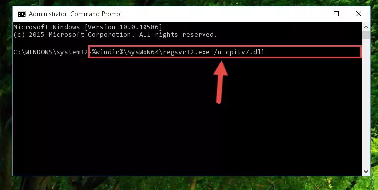 Making a clean registry for the Cpitv7.dll file in Regedit (Windows Registry Editor)
