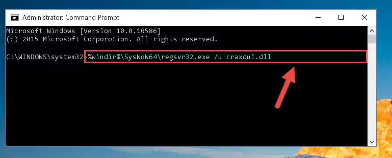 Creating a clean registry for the Craxdui.dll file (for 64 Bit)