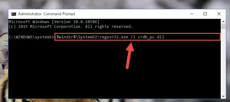 Creating a clean and good registry for the Crdb_pc.dll file (64 Bit için)