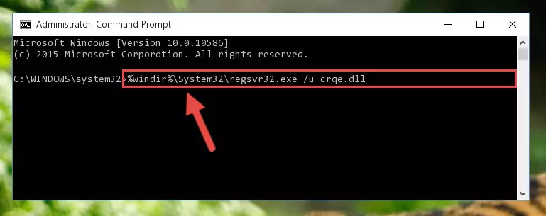 Making a clean registry for the Crqe.dll file in Regedit (Windows Registry Editor)