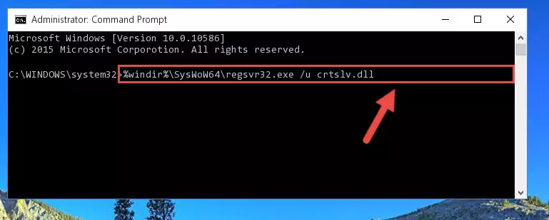 Making a clean registry for the Crtslv.dll file in Regedit (Windows Registry Editor)
