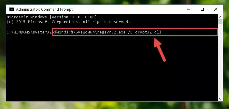 Creating a clean registry for the Crypt32.dll library (for 64 Bit)