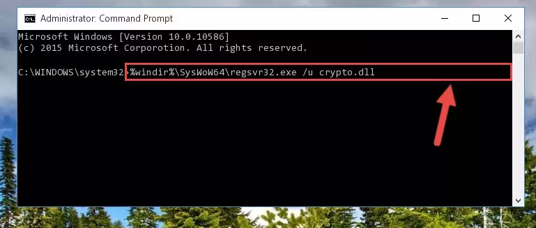 Creating a clean registry for the Crypto.dll file (for 64 Bit)