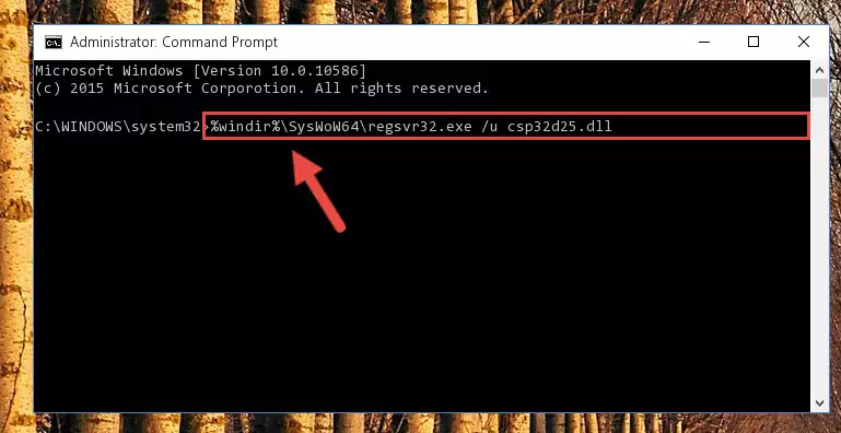 Making a clean registry for the Csp32d25.dll library in Regedit (Windows Registry Editor)