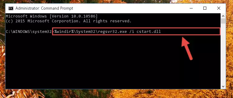 Creating a clean registry for the Cstart.dll file (for 64 Bit)