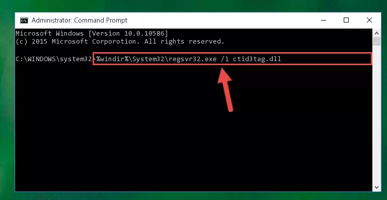Creating a clean registry for the Ctid3tag.dll library (for 64 Bit)