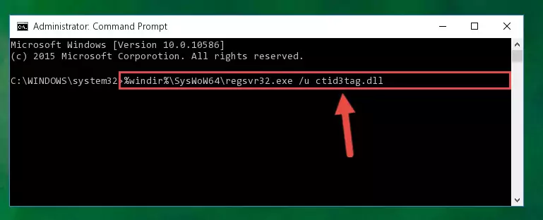 Creating a new registry for the Ctid3tag.dll library