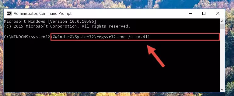 Making a clean registry for the Cv.dll file in Regedit (Windows Registry Editor)