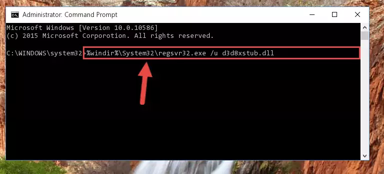 Making a clean registry for the D3d8xstub.dll library in Regedit (Windows Registry Editor)