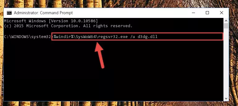 Making a clean registry for the D3dg.dll file in Regedit (Windows Registry Editor)