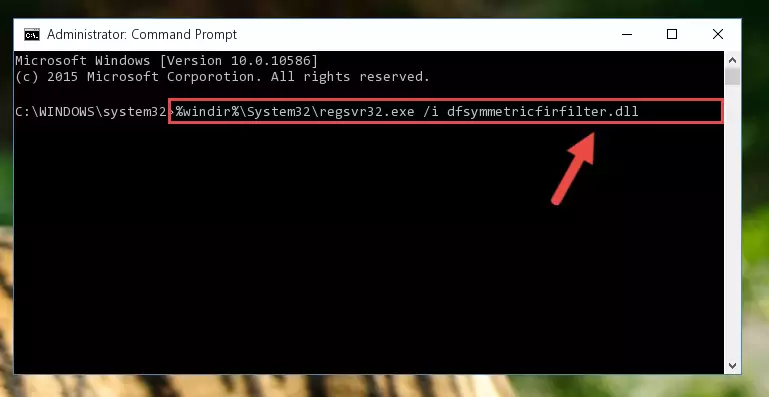 Creating a clean and good registry for the Dfsymmetricfirfilter.dll file (64 Bit için)