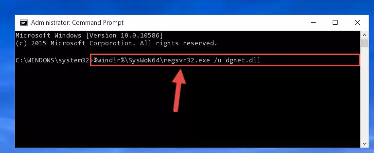 Making a clean registry for the Dgnet.dll library in Regedit (Windows Registry Editor)