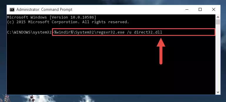 Extracting the Direct32.dll file