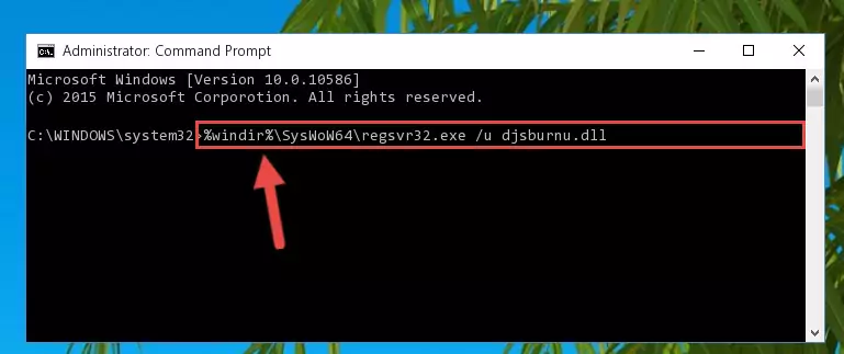 Creating a clean registry for the Djsburnu.dll file (for 64 Bit)