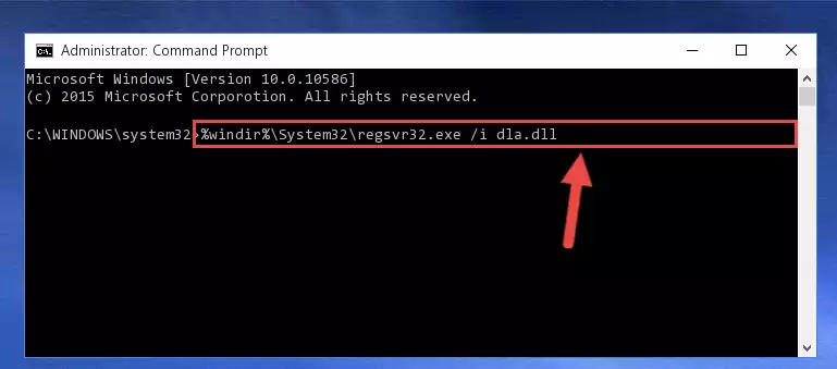 Deleting the Dla.dll file's problematic registry in the Windows Registry Editor