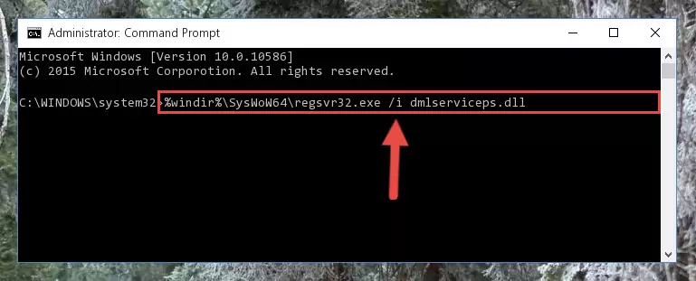 Uninstalling the Dmlserviceps.dll library's problematic registry from Regedit (for 64 Bit)