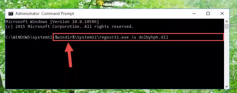 Making a clean registry for the Dolbyhph.dll library in Regedit (Windows Registry Editor)