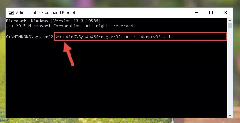 Uninstalling the Dprpcw32.dll file's problematic registry from Regedit (for 64 Bit)
