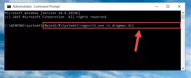 Extracting the Dragman.dll file