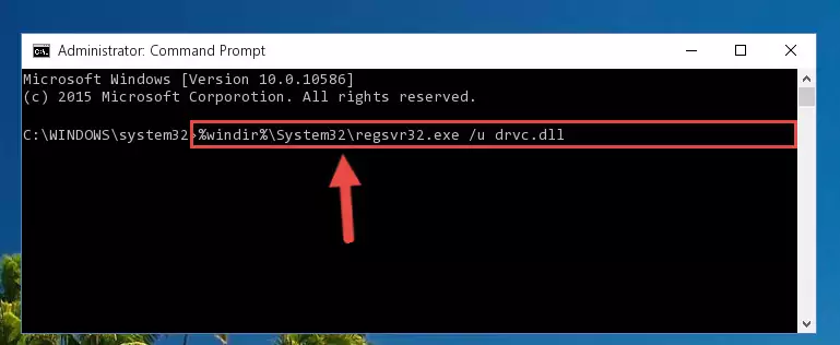 Extracting the Drvc.dll file