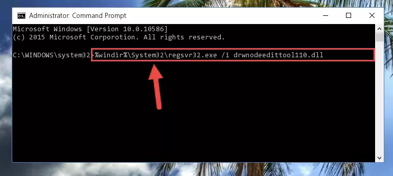 Creating a clean registry for the Drwnodeedittool110.dll file (for 64 Bit)