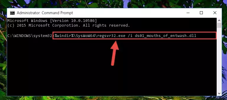 Uninstalling the Ds01_mouths_of_entwash.dll library from the system registry