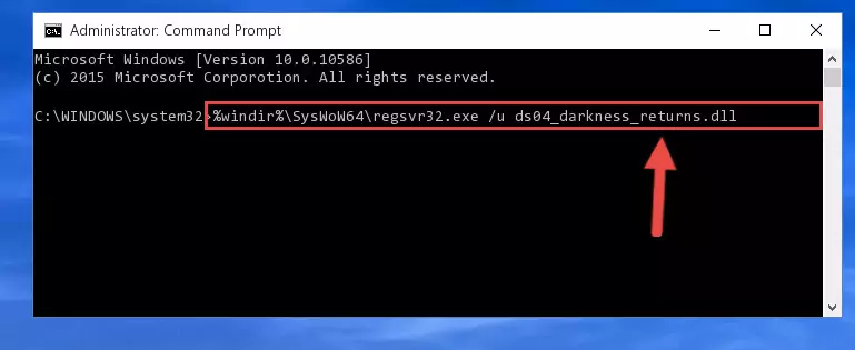 Creating a new registry for the Ds04_darkness_returns.dll library