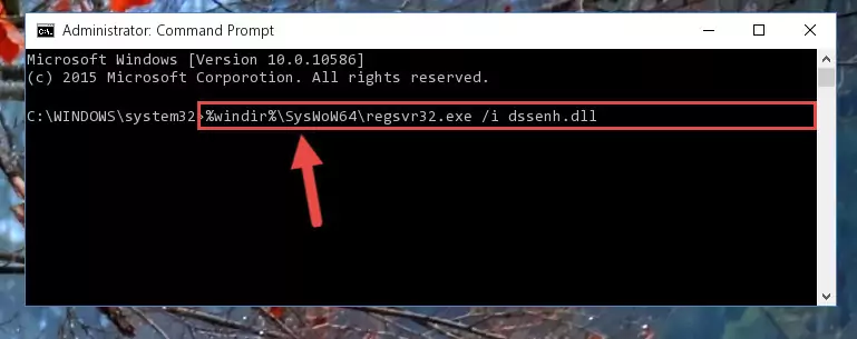 Uninstalling the Dssenh.dll library's problematic registry from Regedit (for 64 Bit)