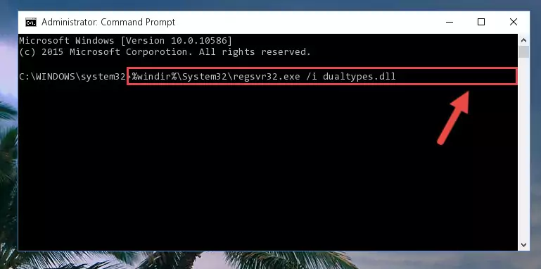 Creating a clean registry for the Dualtypes.dll file (for 64 Bit)