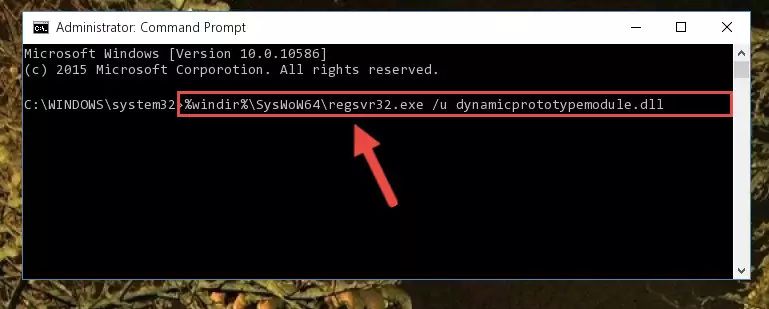Making a clean registry for the Dynamicprototypemodule.dll file in Regedit (Windows Registry Editor)