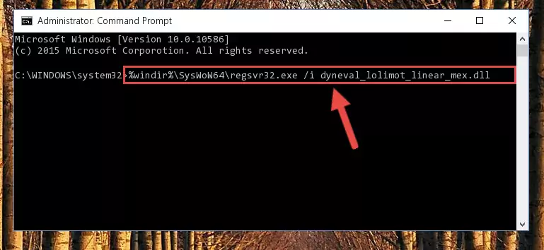 Uninstalling the Dyneval_lolimot_linear_mex.dll library's broken registry from the Registry Editor (for 64 Bit)