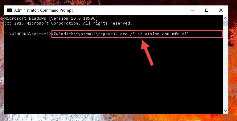 Creating a clean and good registry for the E2_athlon_cpu_mfc.dll library (64 Bit için)