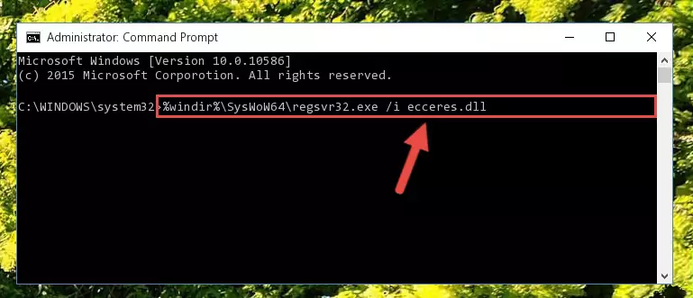 Uninstalling the Ecceres.dll file's problematic registry from Regedit (for 64 Bit)