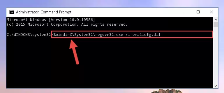 Creating a clean and good registry for the Emailcfg.dll file (64 Bit için)