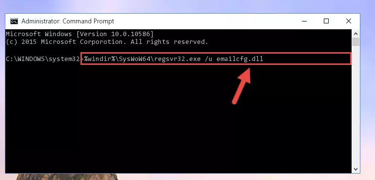 Making a clean registry for the Emailcfg.dll file in Regedit (Windows Registry Editor)