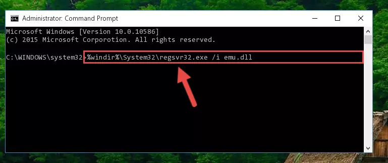Creating a clean registry for the Emu.dll library (for 64 Bit)