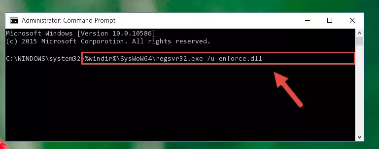Creating a clean and good registry for the Enforce.dll file (64 Bit için)