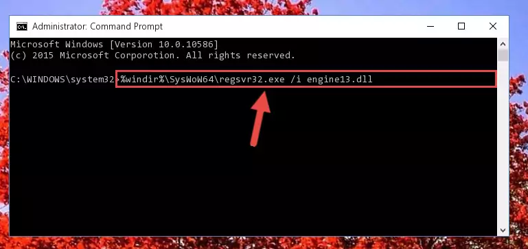 Uninstalling the Engine13.dll file's problematic registry from Regedit (for 64 Bit)